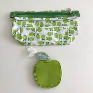 Clinique - apple cosmetic bag bundle